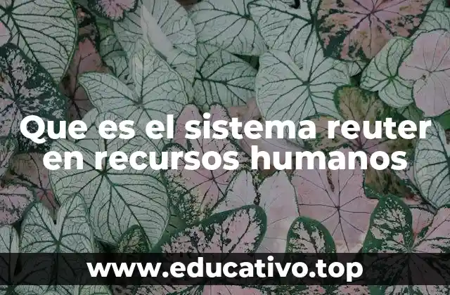 Cómo el sistema Reuter transforma la gestión de recursos humanos