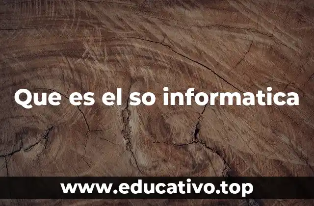 El rol del sistema operativo en la infraestructura tecnológica