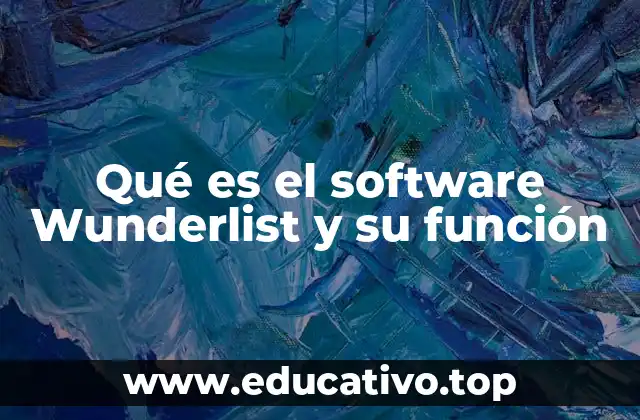 Qué es el software Wunderlist y su función