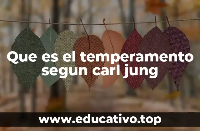 Que es el temperamento segun carl jung
