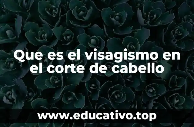 Que es el visagismo en el corte de cabello