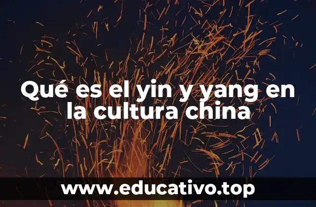 Qué es el yin y yang en la cultura china