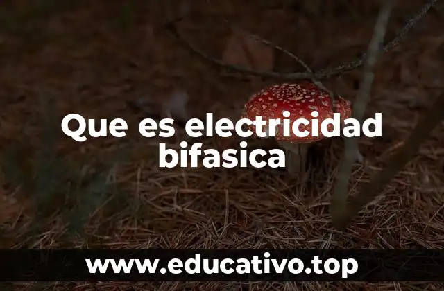 Que es electricidad bifasica