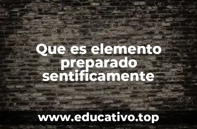 La importancia de los elementos preparados en la sociedad moderna