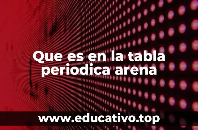 La química detrás de la arena y sus minerales