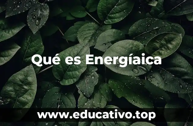 Qué es Energíaica