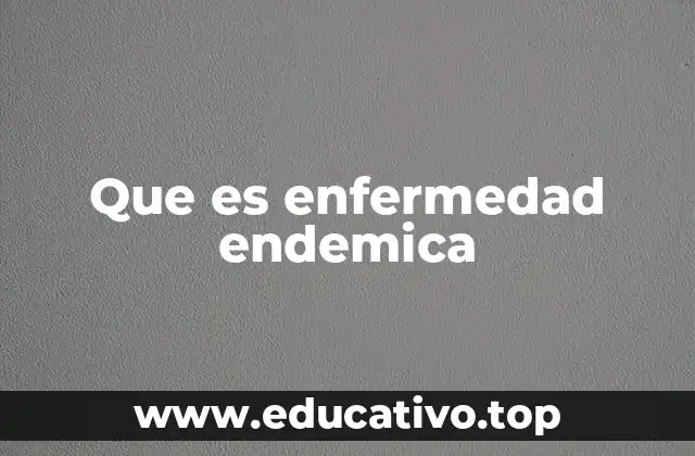 La presencia constante de ciertas afecciones en regiones específicas