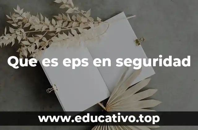 Que es eps en seguridad