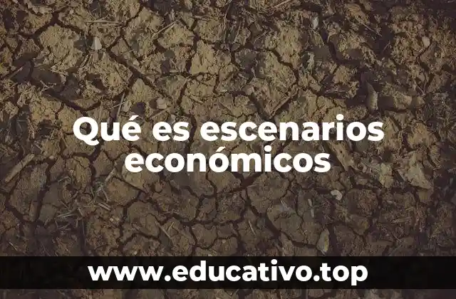 Qué es escenarios económicos