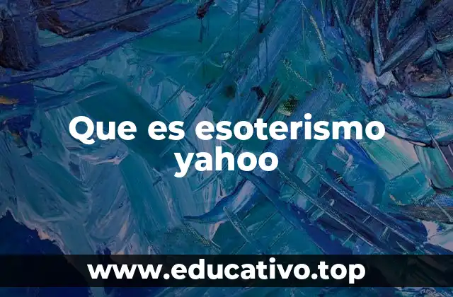 El esoterismo como puerta al conocimiento oculto