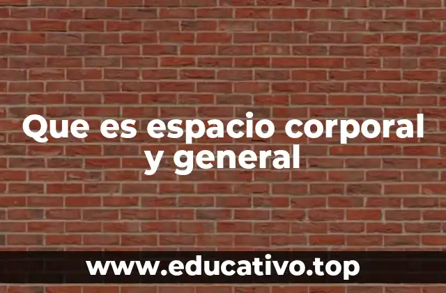 La relación entre el cuerpo y el entorno