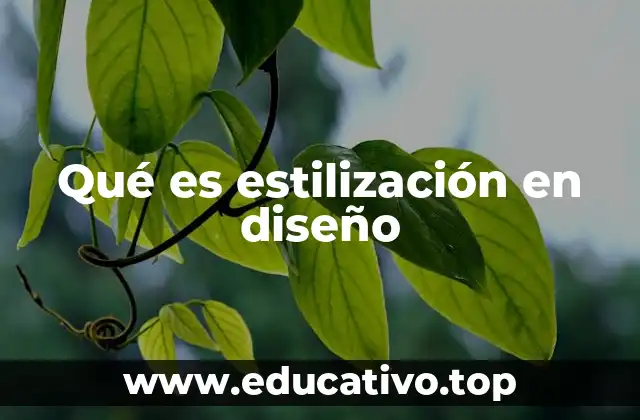Qué es estilización en diseño