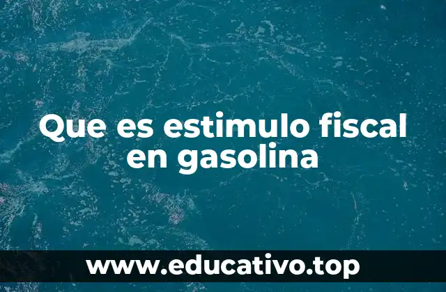 El impacto de los estímulos fiscales en la economía nacional