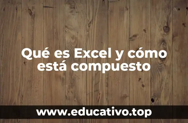 Qué es Excel y cómo está compuesto