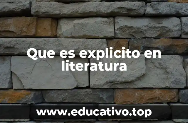 La claridad como herramienta narrativa