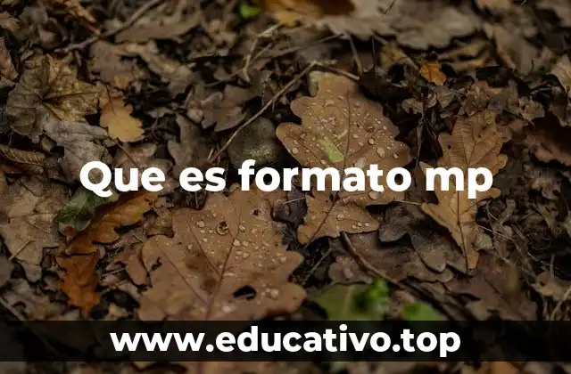 El impacto del formato MP en la cultura digital
