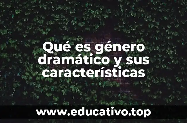 La representación del conflicto en el drama