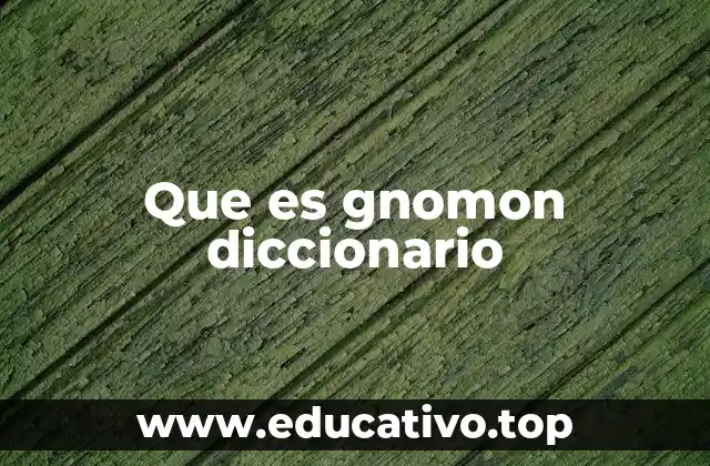 El gnomon en la geometría y la matemática clásica