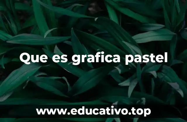 Que es grafica pastel