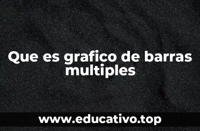 Que es grafico de barras multiples