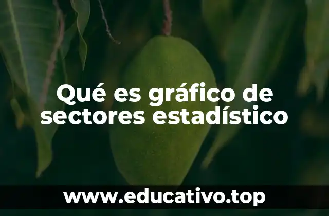 Qué es gráfico de sectores estadístico