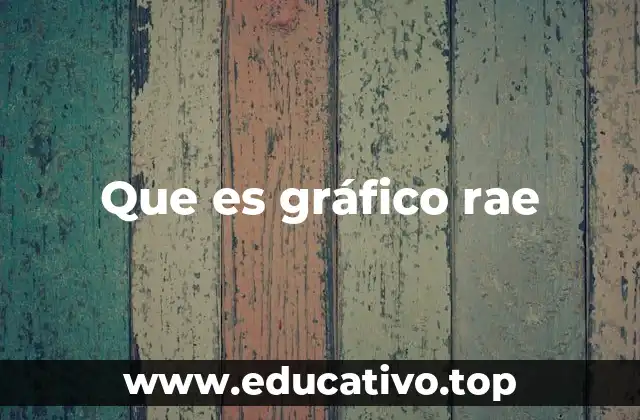 Que es gráfico rae