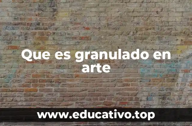 Aplicaciones del granulado en el arte digital
