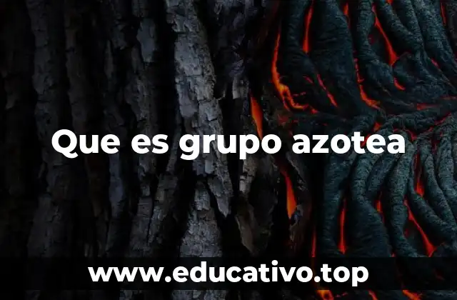 Que es grupo azotea