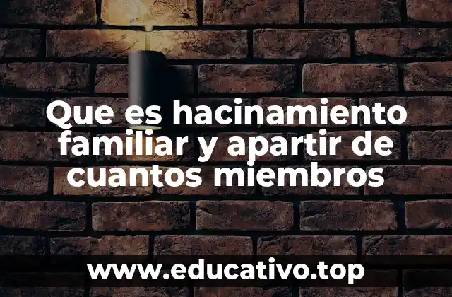 El impacto social y sanitario del hacinamiento familiar