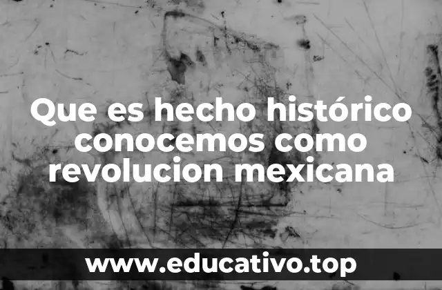 El contexto social y político antes del estallido de la Revolución Mexicana