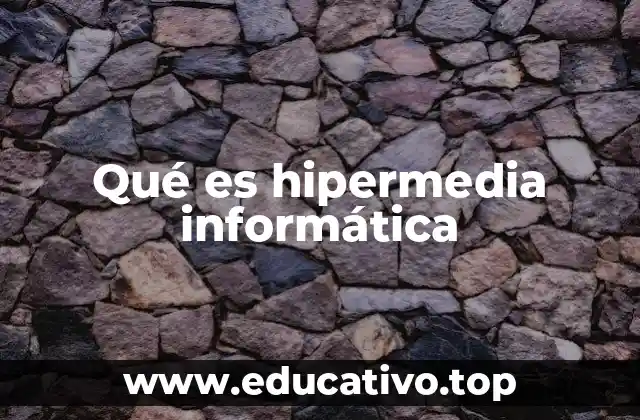 La base tecnológica del hipermedia