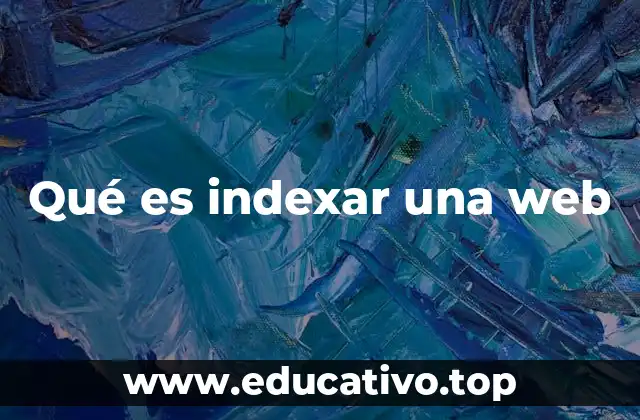 Qué es indexar una web