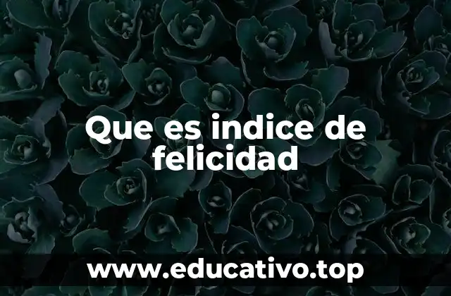 Medir el bienestar más allá del dinero