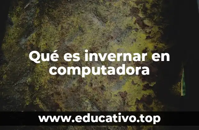 Qué es invernar en computadora