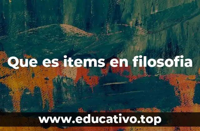 Los elementos constitutivos de un sistema filosófico