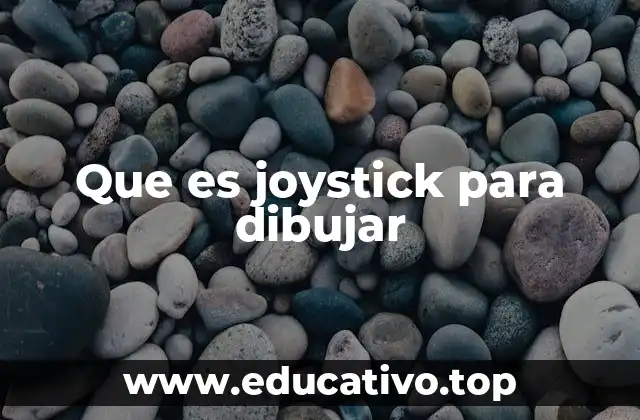 Que es joystick para dibujar