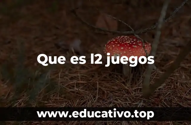 Que es l2 juegos
