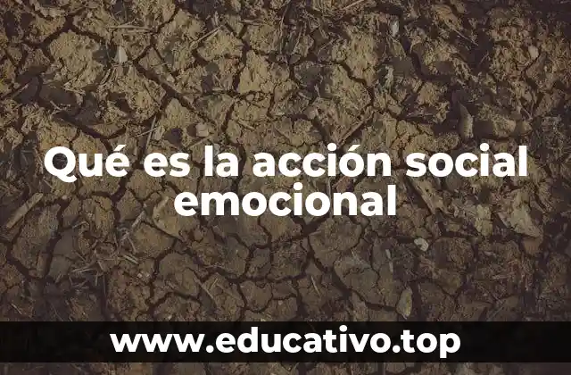 Qué es la acción social emocional