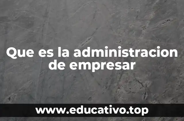 El rol de la administración en el desarrollo económico
