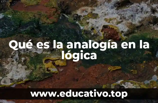 Qué es la analogía en la lógica