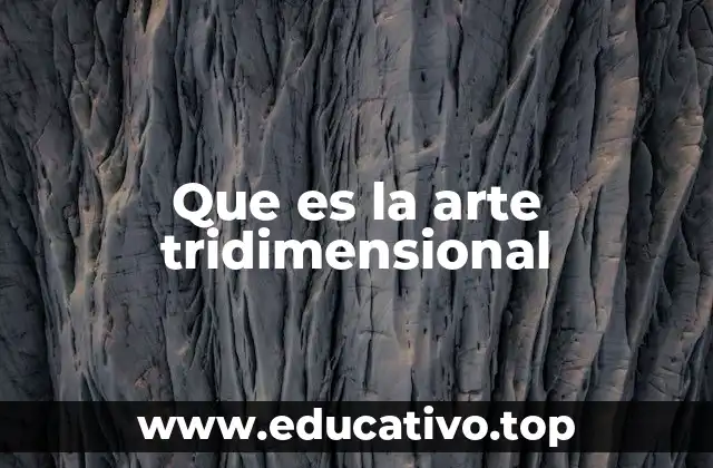 El arte que ocupa el espacio físico