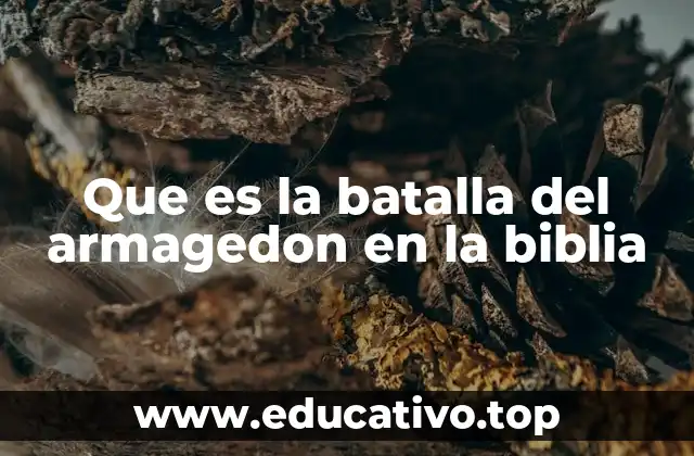Que es la batalla del armagedon en la biblia