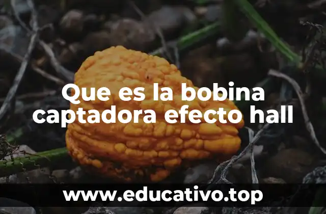 Que es la bobina captadora efecto hall