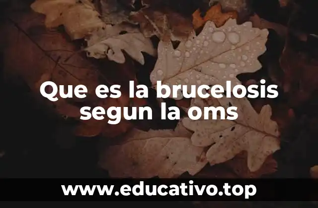 Brucelosis: una enfermedad emergente en la intersección entre salud animal y humana