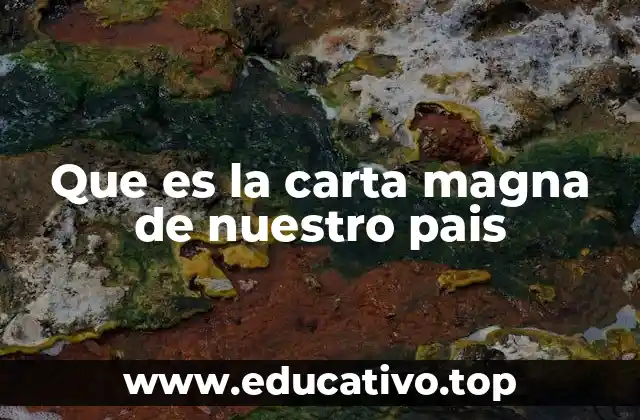 La base legal del sistema mexicano