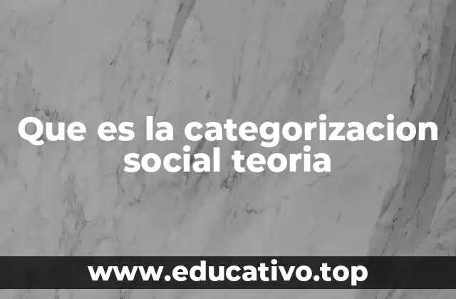 Cómo la mente humana clasifica a los demás