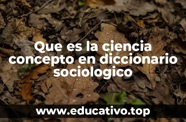 La ciencia como fenómeno institucional en la sociedad