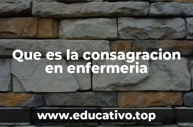 La vocación del enfermero y su relación con la consagración