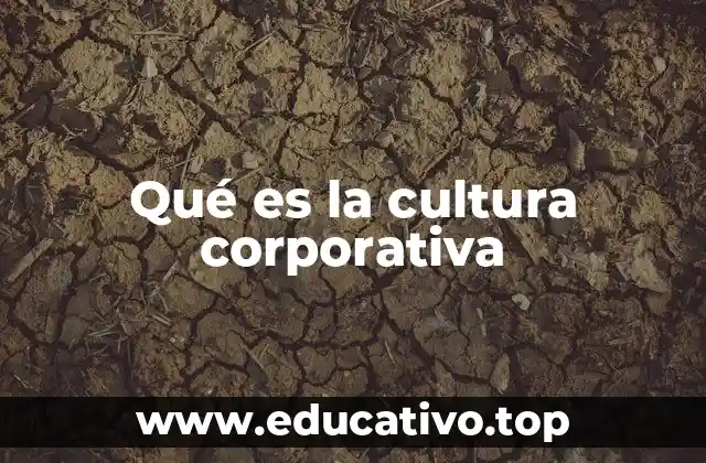 Qué es la cultura corporativa