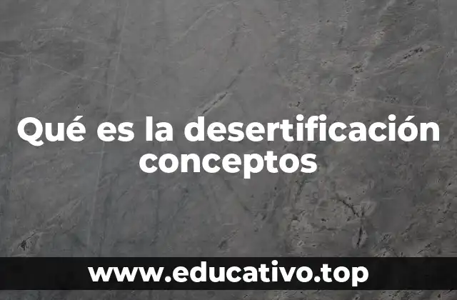 Causas principales de la degradación del suelo